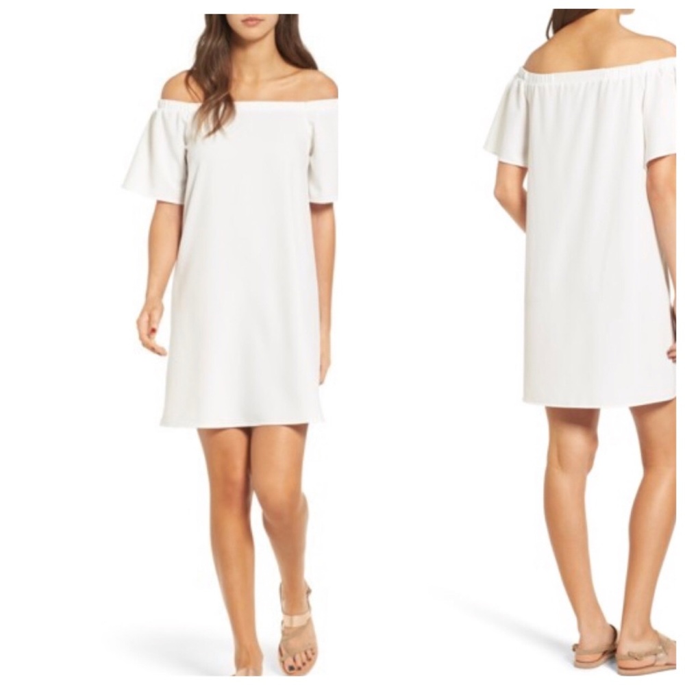 NWT BP Off Shoulder Shift Dress